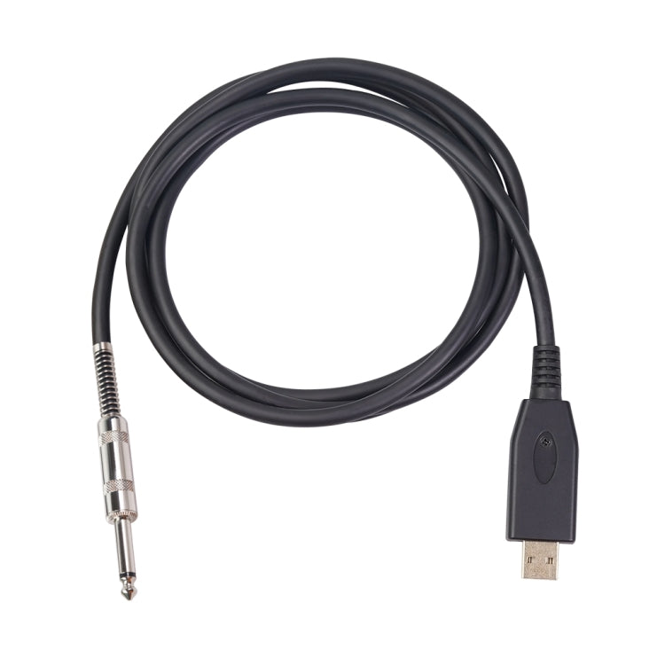 US48S Cavo di registrazione per chitarra elettrica da USB a 6,35 mm, 2m, 3m US48S Cavo di registrazione per chitarra elettrica da USB a 6,35 mm, 2m, 3m